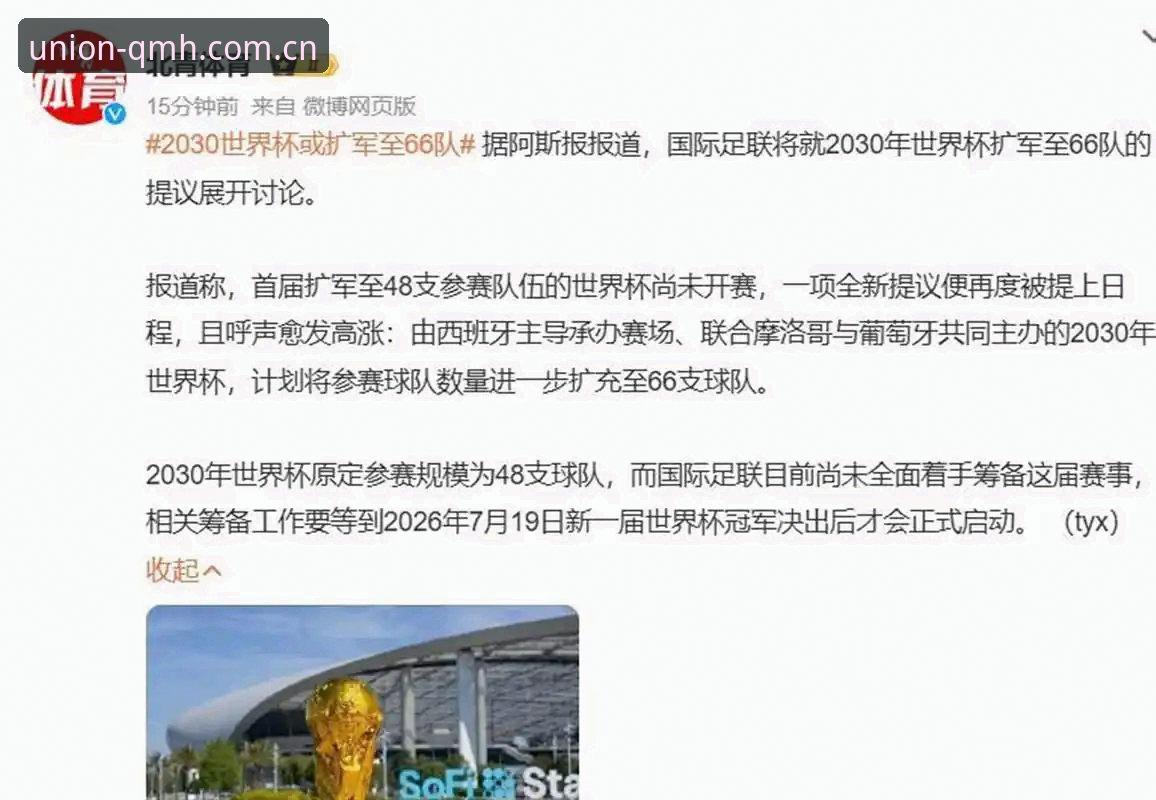 球盟会APP官网安装教程 世界杯66队扩军vs传统赛制:中国男足能否迎来历史性机遇?——球盟会体育平台深度解析